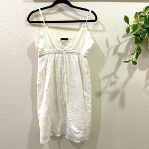 Brandy Melville white midi dress